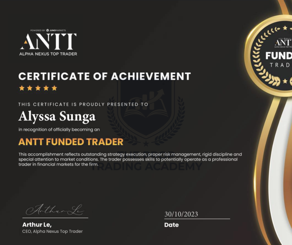 Certificate from ANTT for Coach Aly