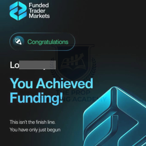 Funded trader payout proof from The Prop Trading Academy
