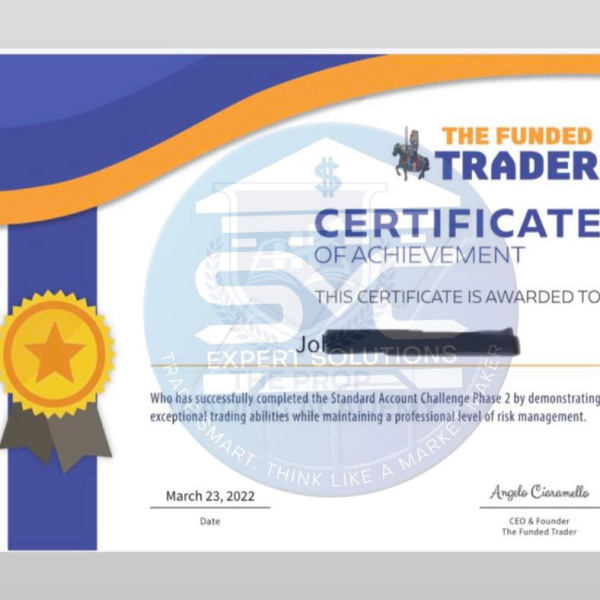 Funded trader payout proof from The Prop Trading Academy